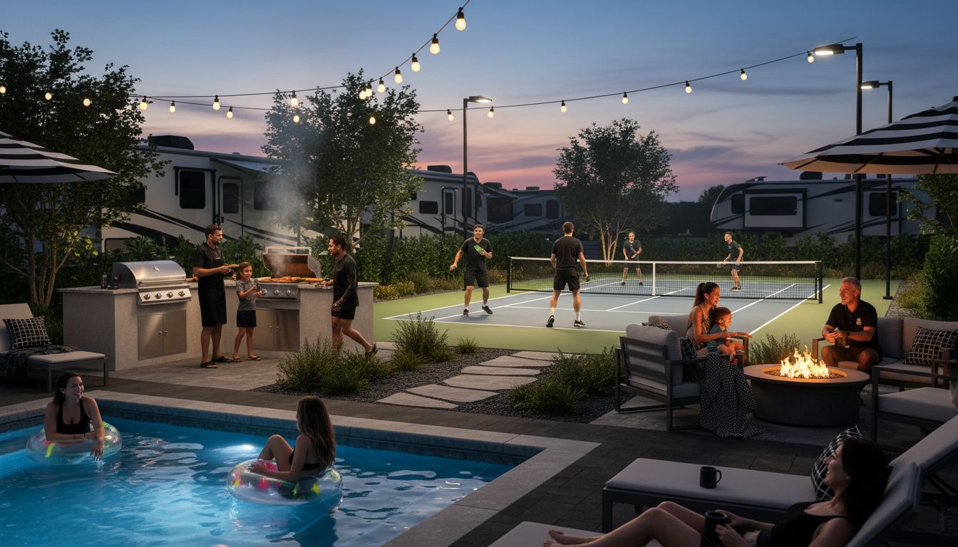 RV resort amenities