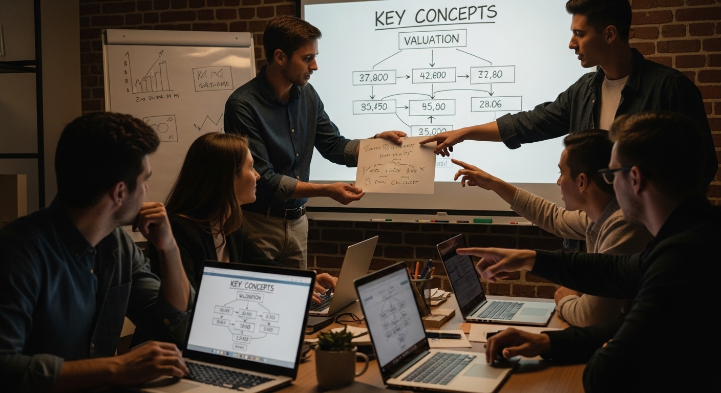 startup key fundraising concepts