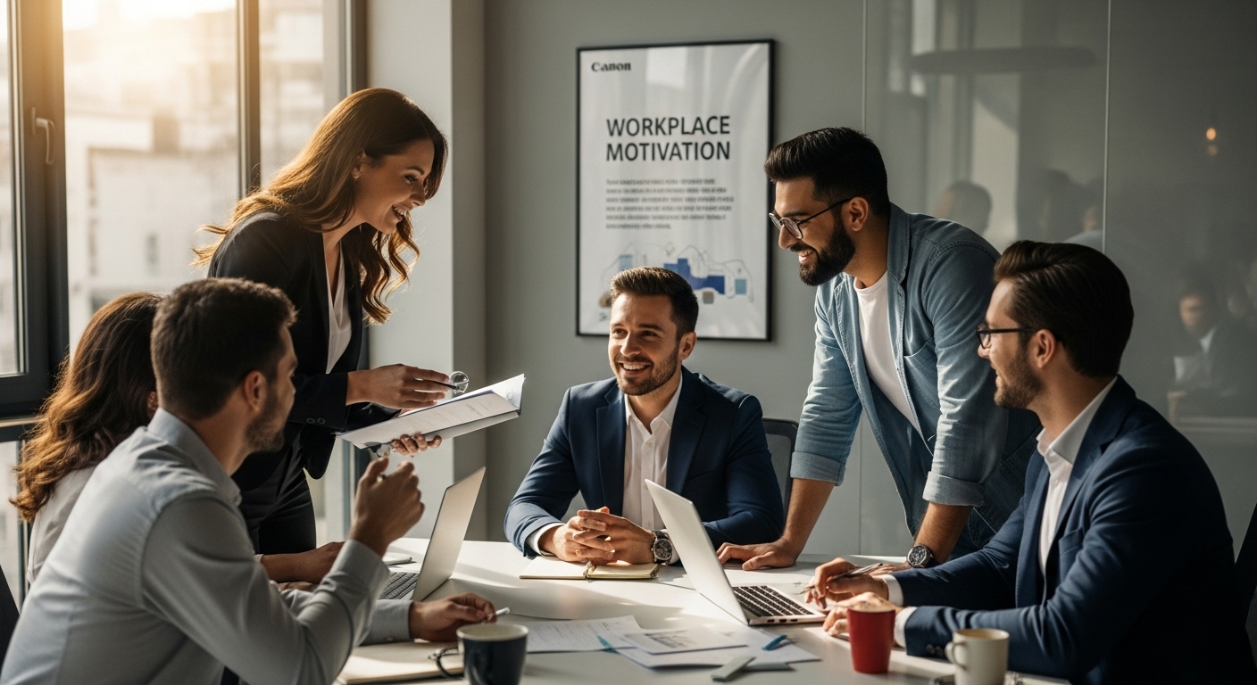 workplace motivation team discussion