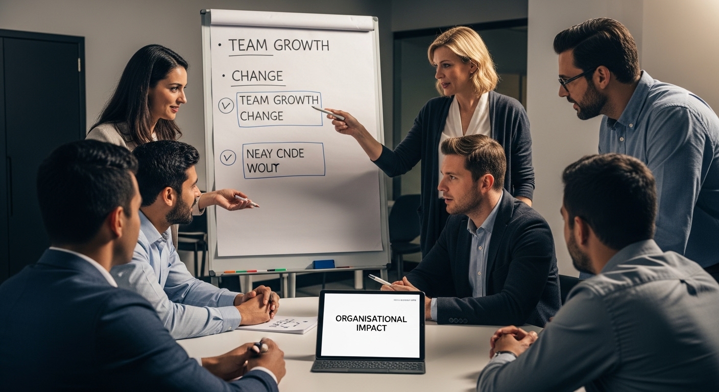 organisational impact team discussion