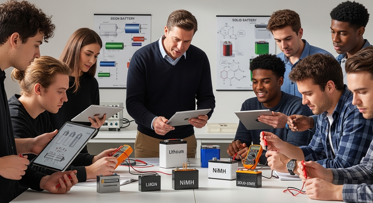Batterietechnologien Vergleich, Education, Human Interaction