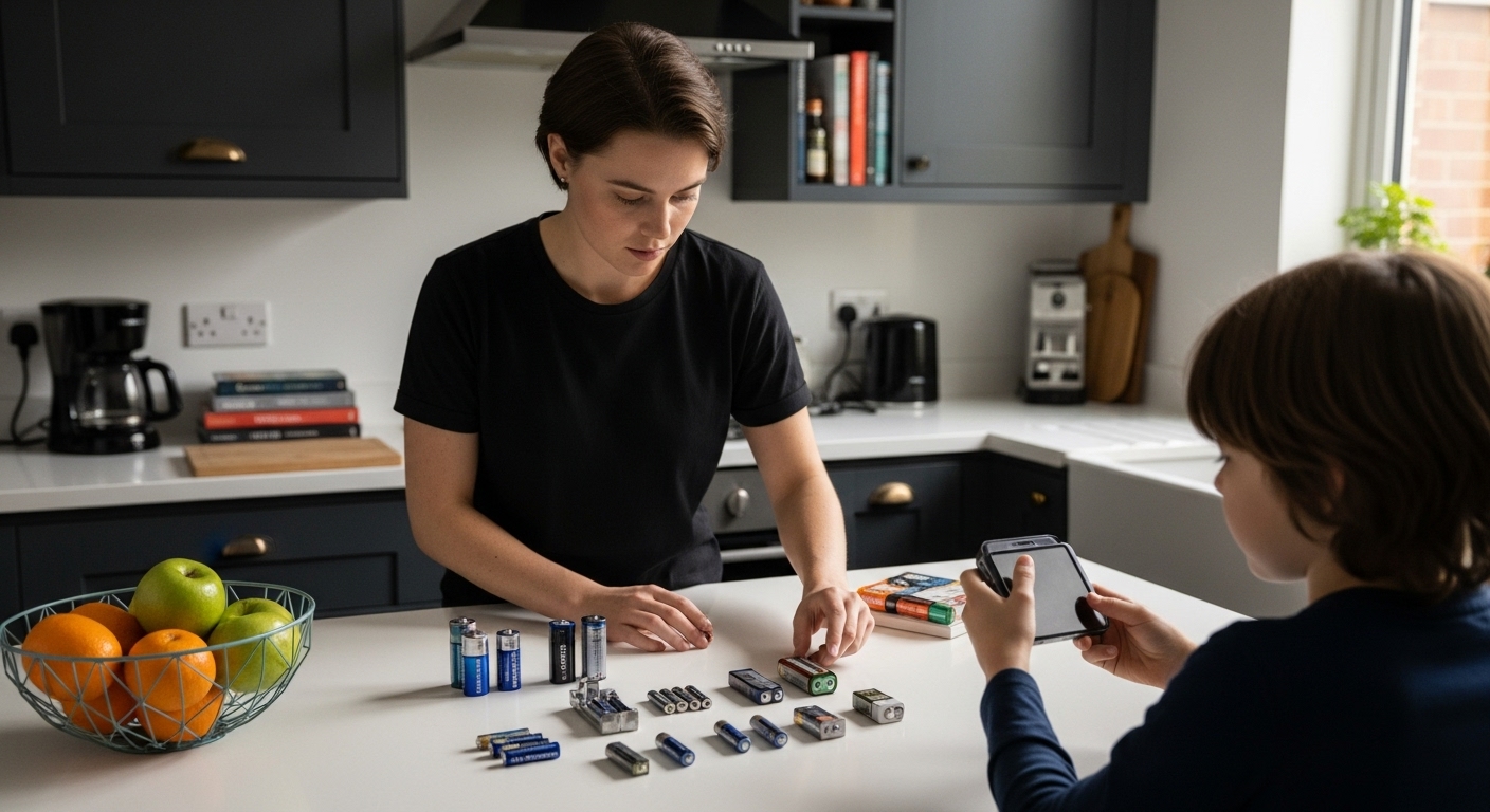 batterietypen haushalt