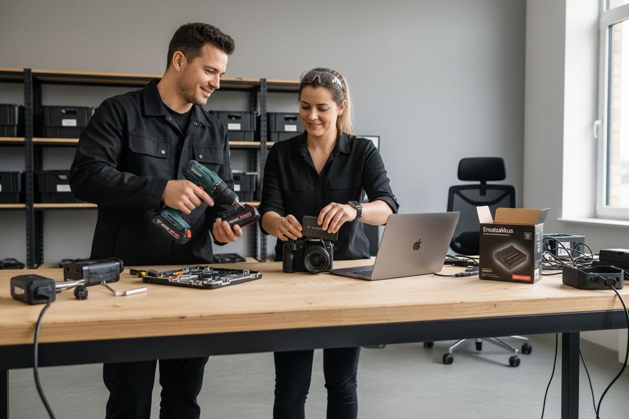 ersatzakku beruf anwendung