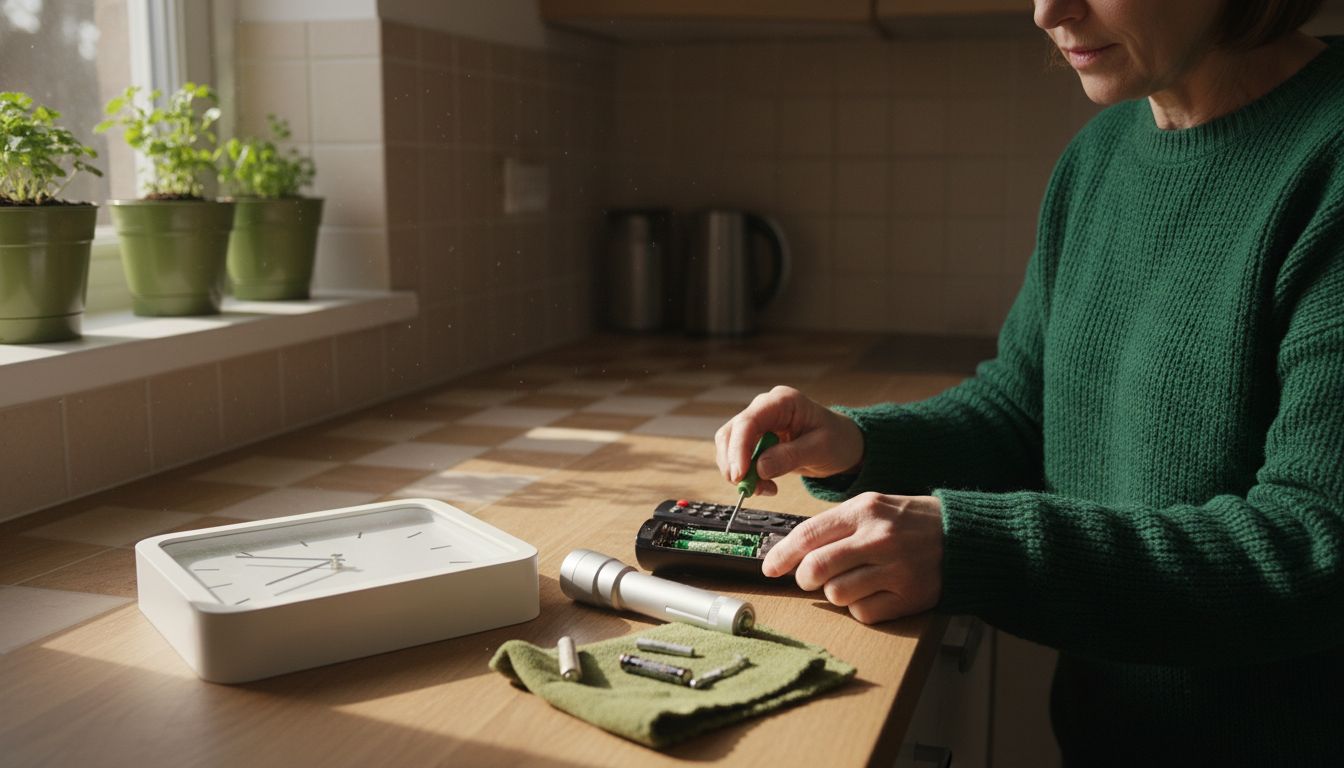 Batteriewechsel Haushalt