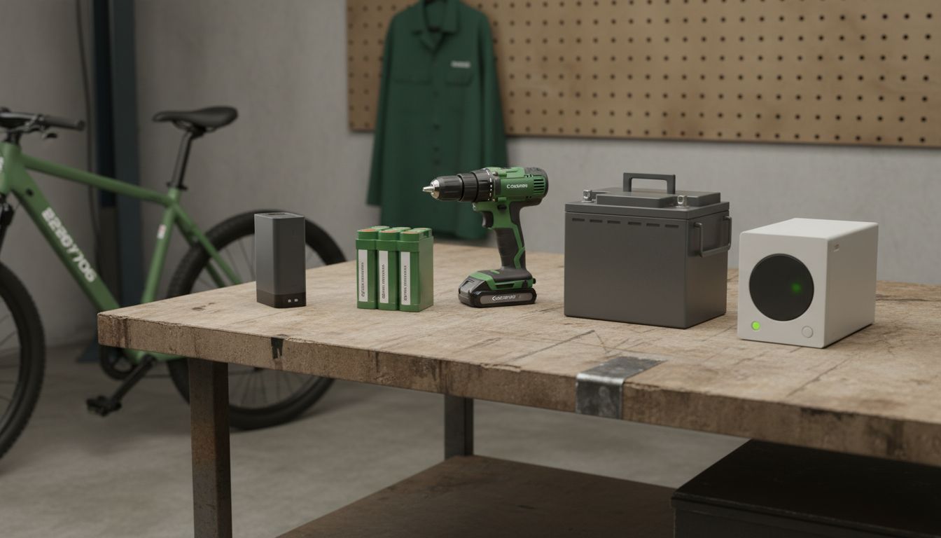 Wechselbatterietypen Vergleich