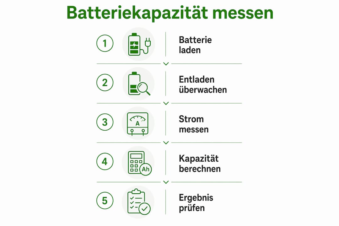 Übersicht: So funktioniert die Kapazitätsmessung von Batterien