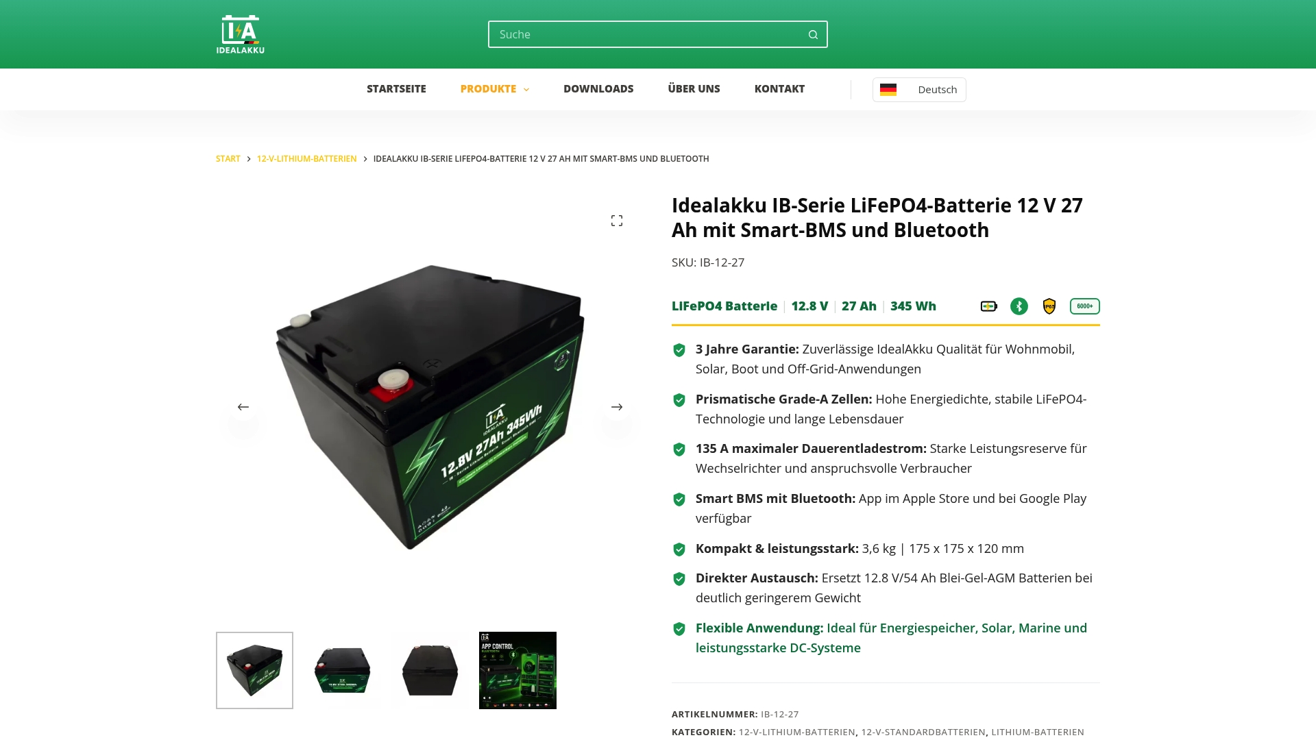 https://idealakku.de/produkt/idealakku-ib-series-lithium-batterie-lifepo4-12v-27ah-smart-bms-mit-bluetooth