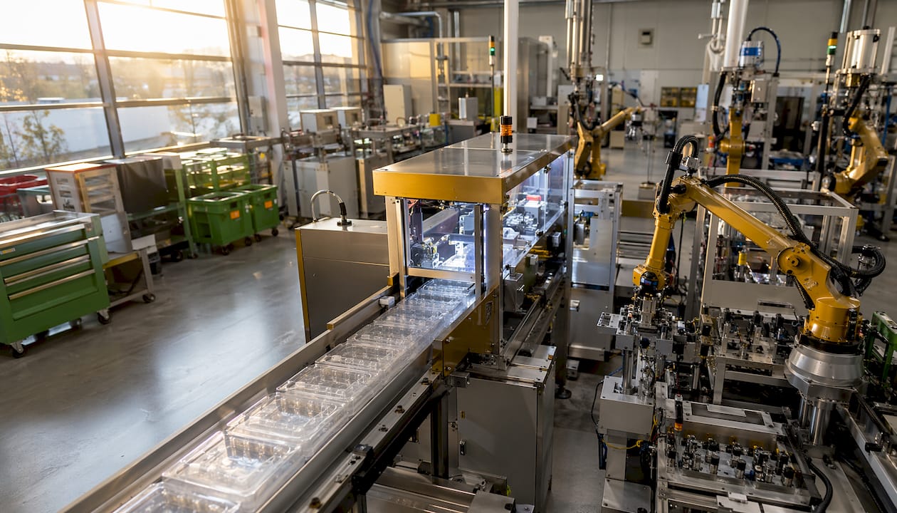 Professionelle Herstellung von Blisterverpackungen in industriellem Maßstab