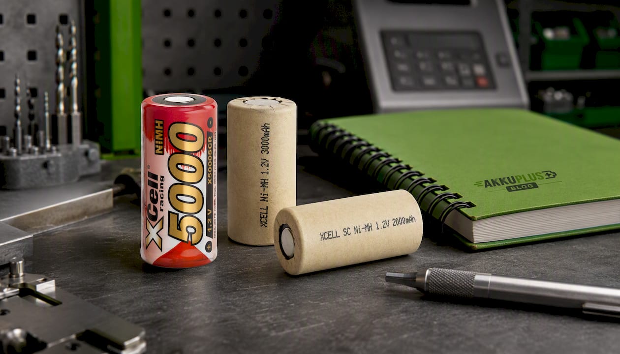 XCell - X2000SCR/PP / SC2000 / Sub C - 1,2 Volt 2000mAh Ni-MH - Hochstrom