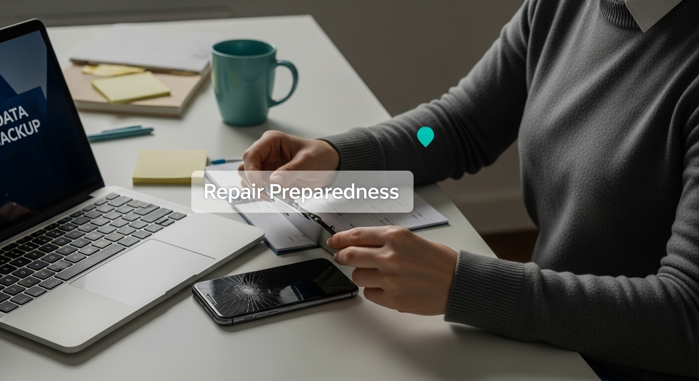 phone repair preparation