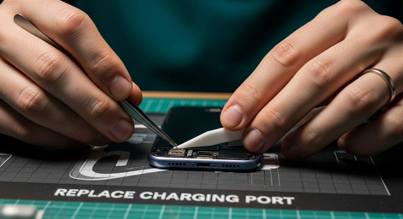 replace charging port