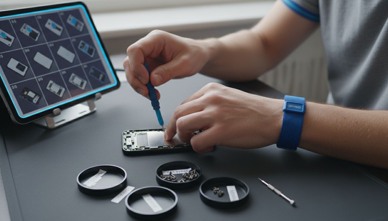disassembling smartphone tools
