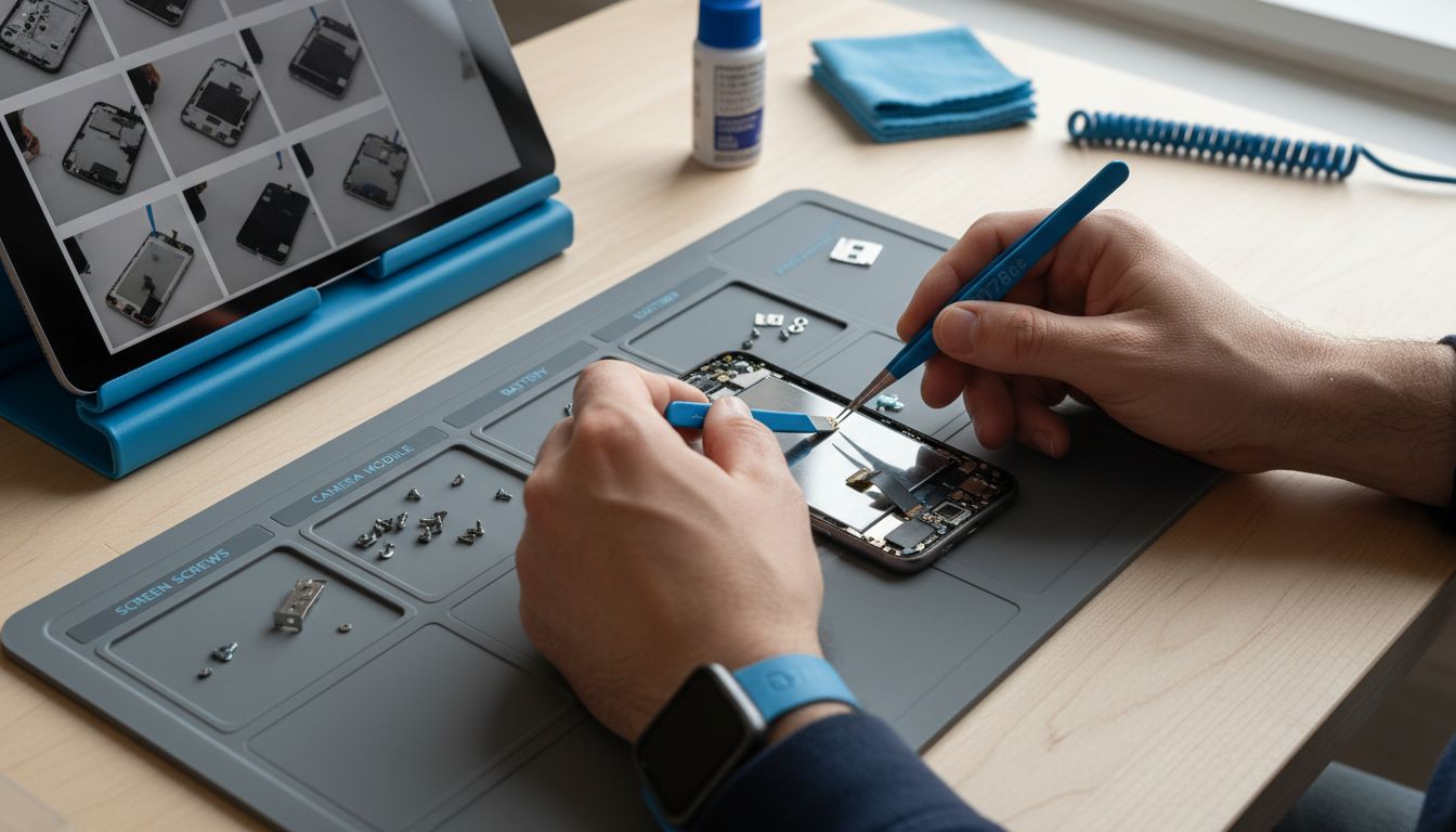phone disassembly process