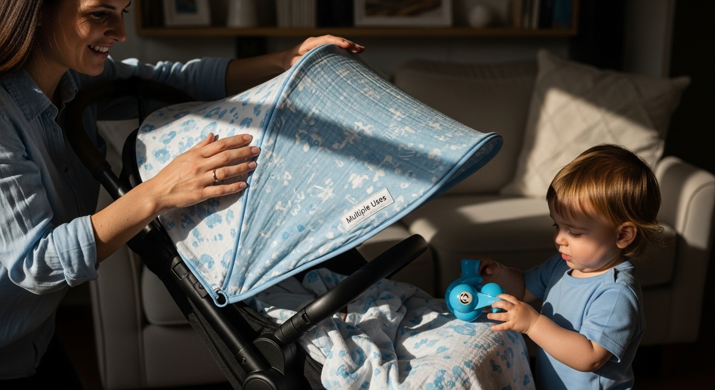 muslin blanket versatile uses