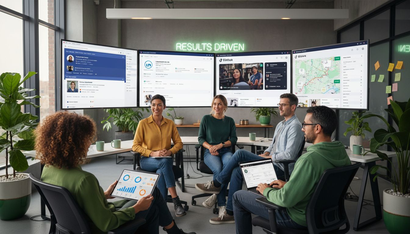 gestão marketing redes sociais