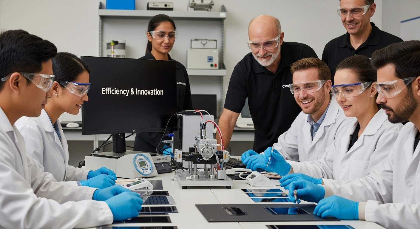 solar cell laboratory