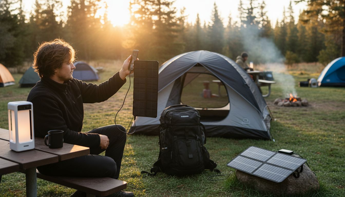 outdoor solar gadgets