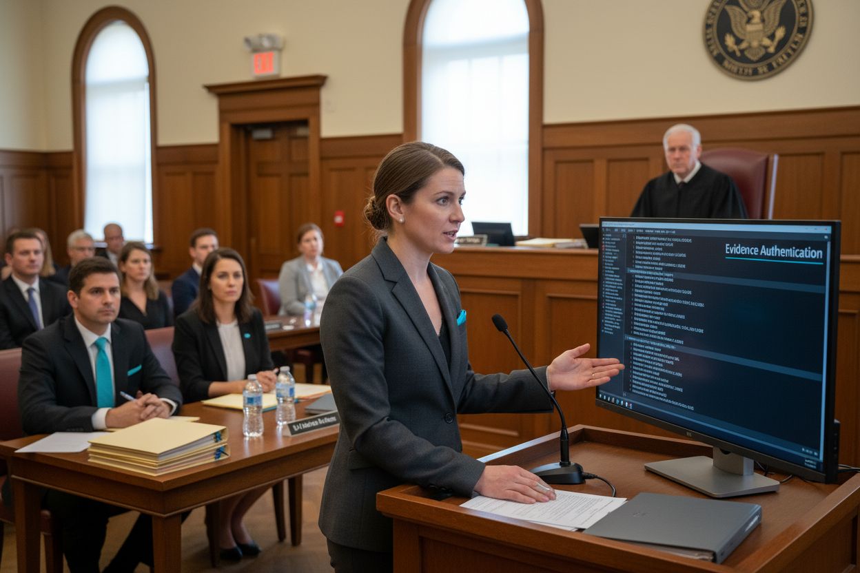 it forensics courtroom