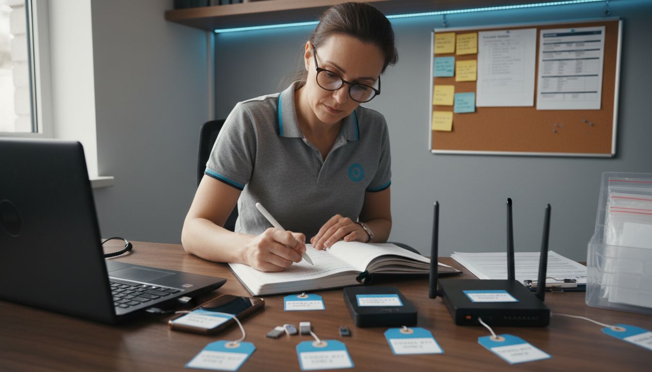 evidence device cataloging