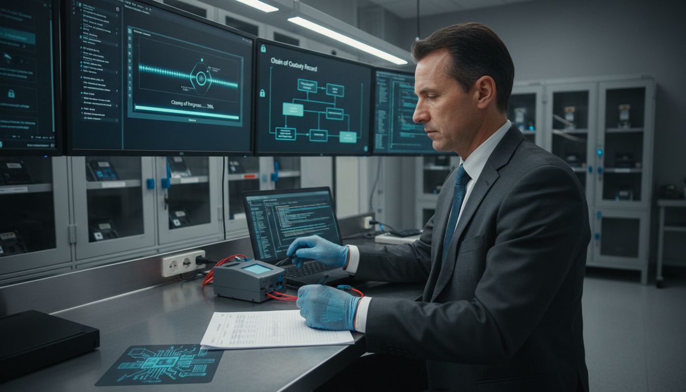 digital evidence collection lab