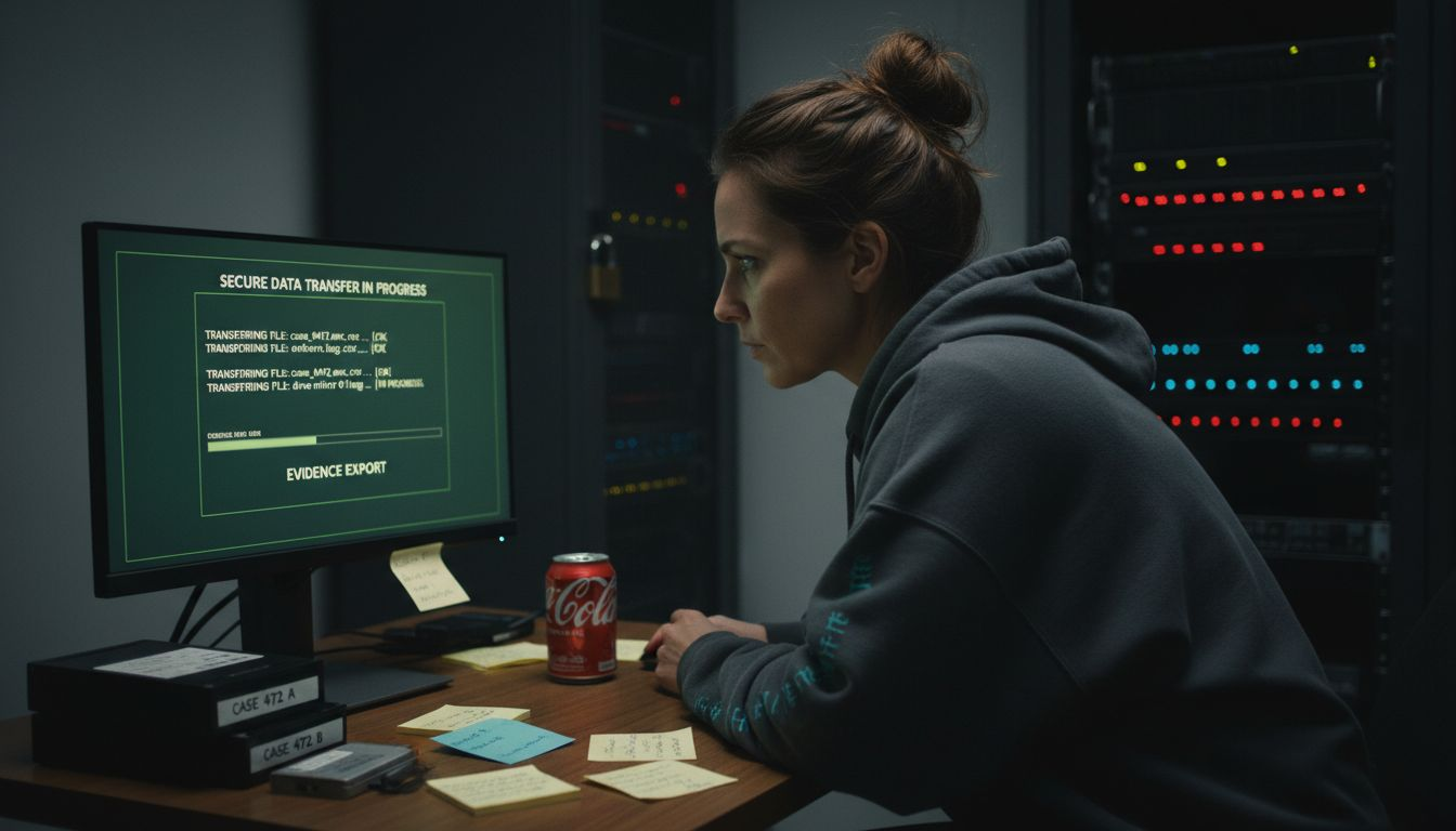 Cloud Data Forensics Workflow for Legal Investigations 2 Specialist securing cloud evidence transfer