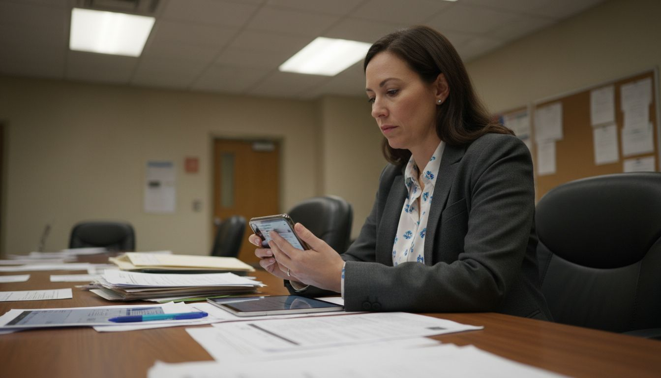 Master Social Media Evidence Collection for Legal Cases 1 Investigator verifying social media account details