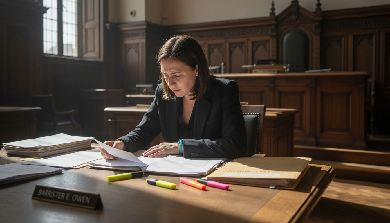 Why Verify Digital Evidence: Safeguarding Legal Integrity 1 Solicitor reviewing digital evidence in court