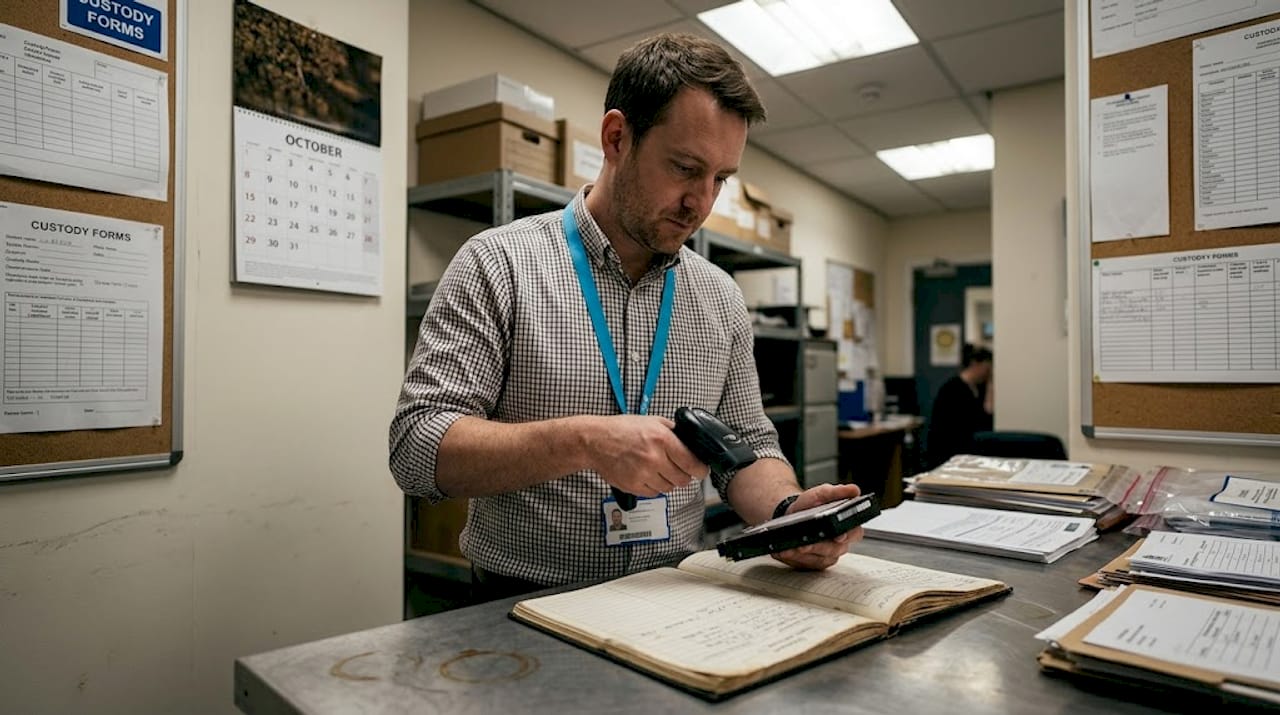 Why use expert witnesses in digital forensics: 90% of cases 1 Evidence intake table chain of custody scene