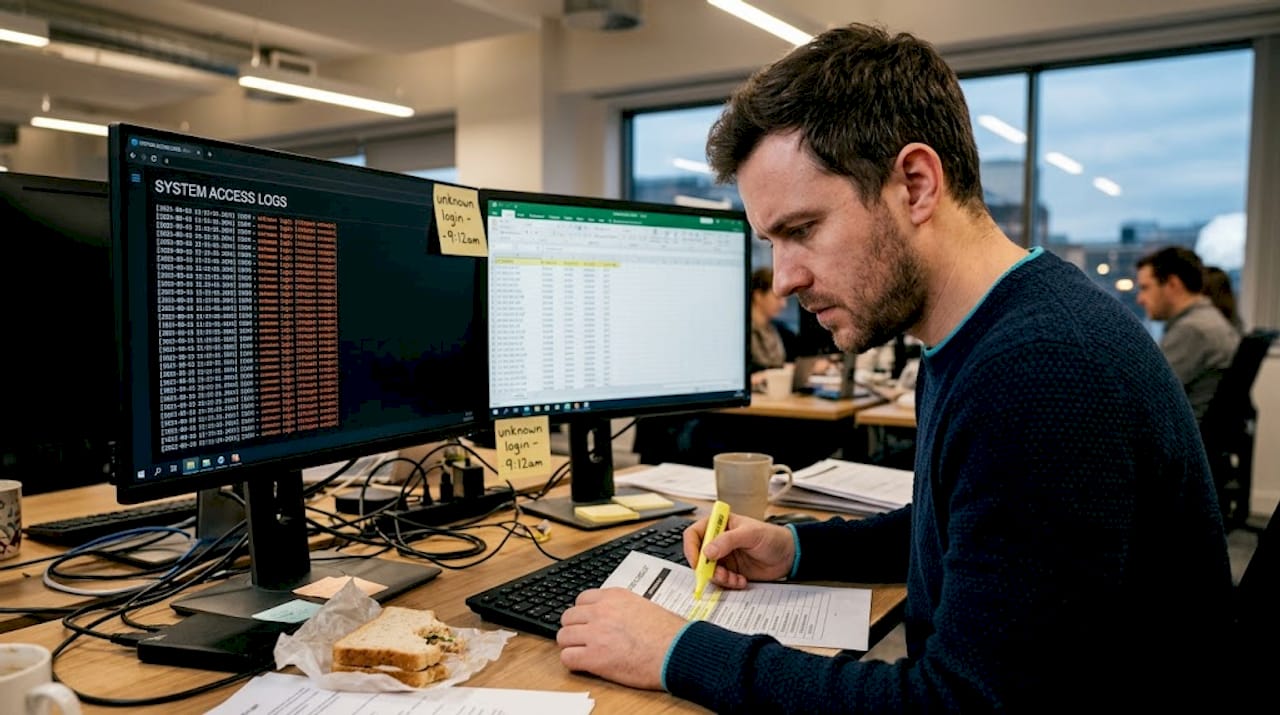 Spot the signs of data breaches: guide for UK legal teams 1 IT manager detects suspicious system activity