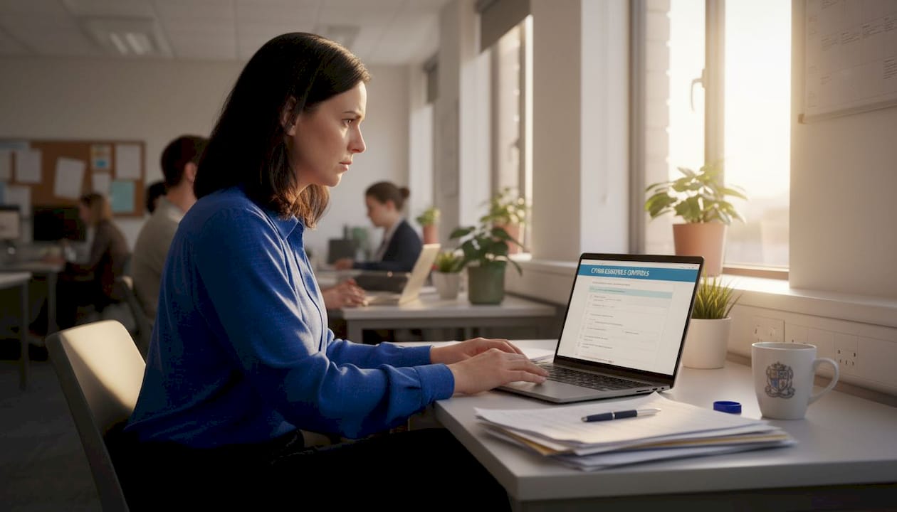 Cybersecurity checklist for UK government IT: 5 key steps 1 Manager completing cybersecurity self-assessment