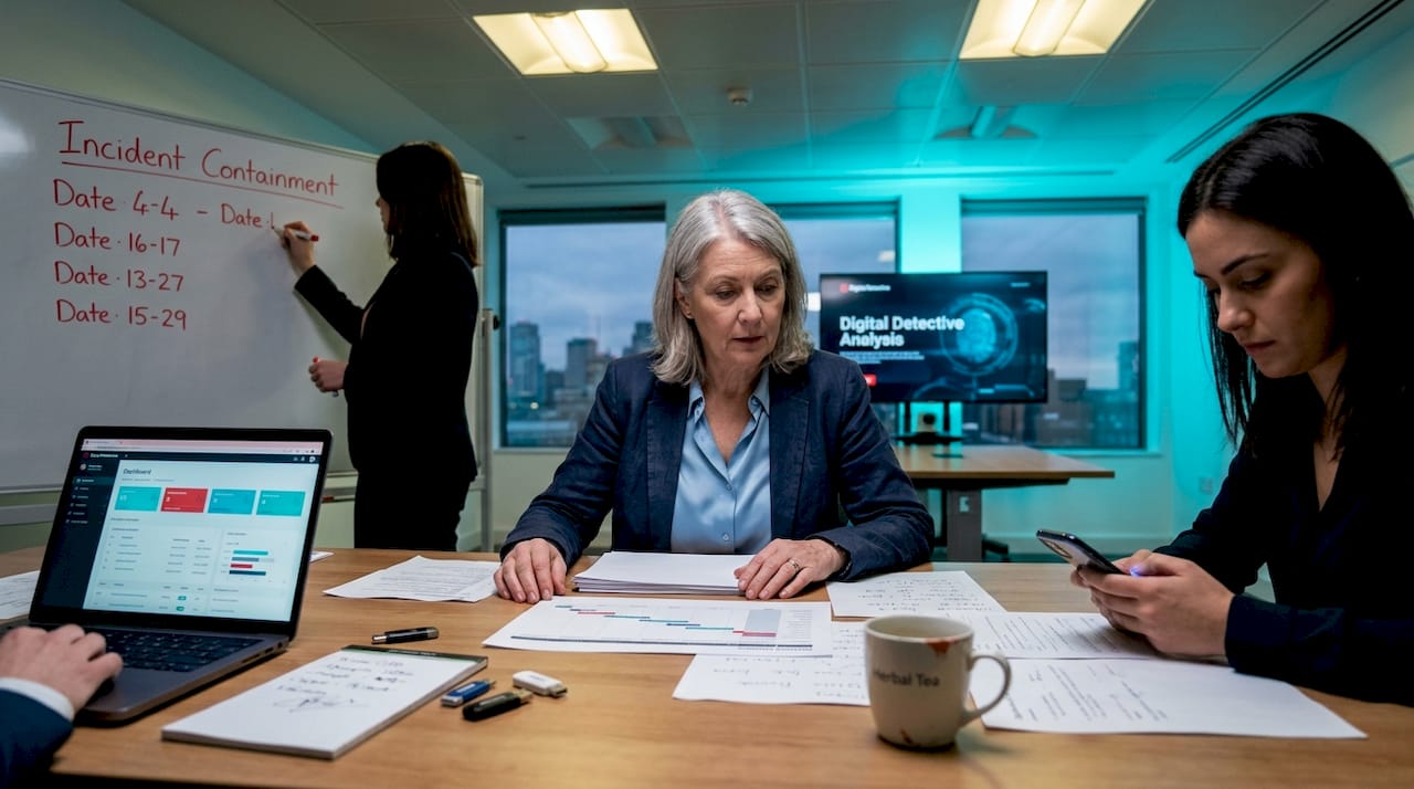 Key benefits of incident response for security and savings 2 Risk officer and corporate team manage breach response