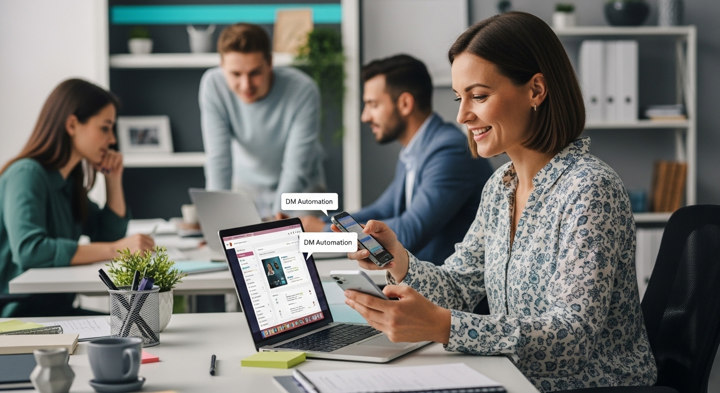 dm automation business growth