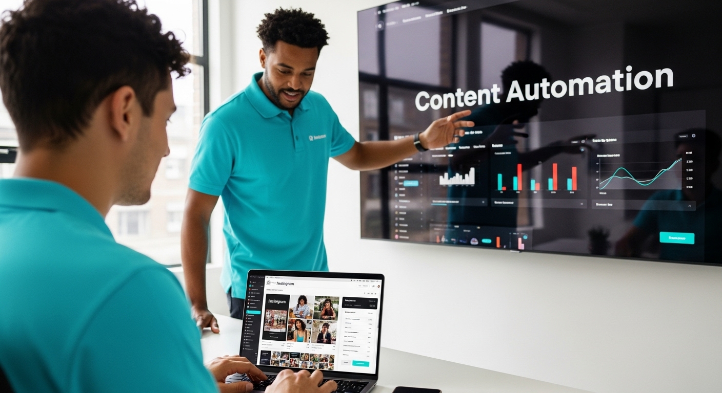 instagram content automation process