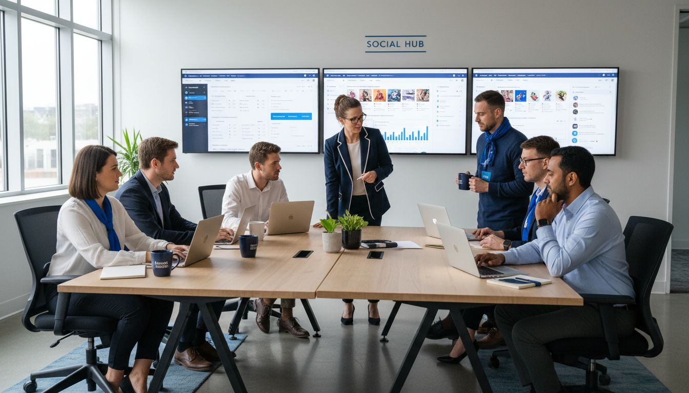 social media management office