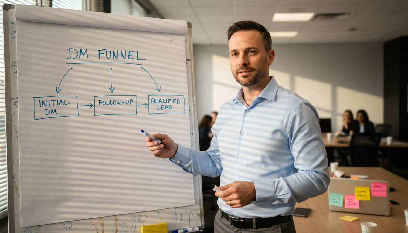 Consultant outlines DM funnel stages