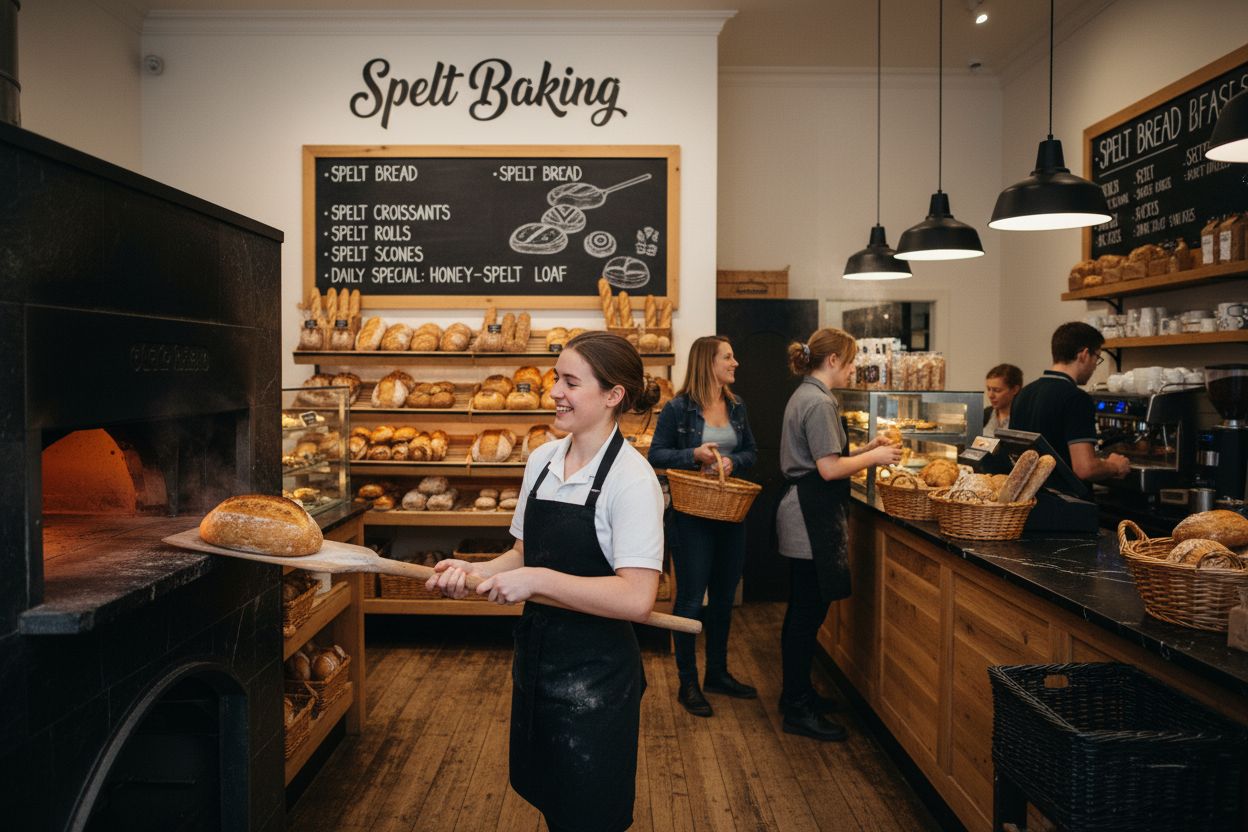 spelt flour artisan bakery