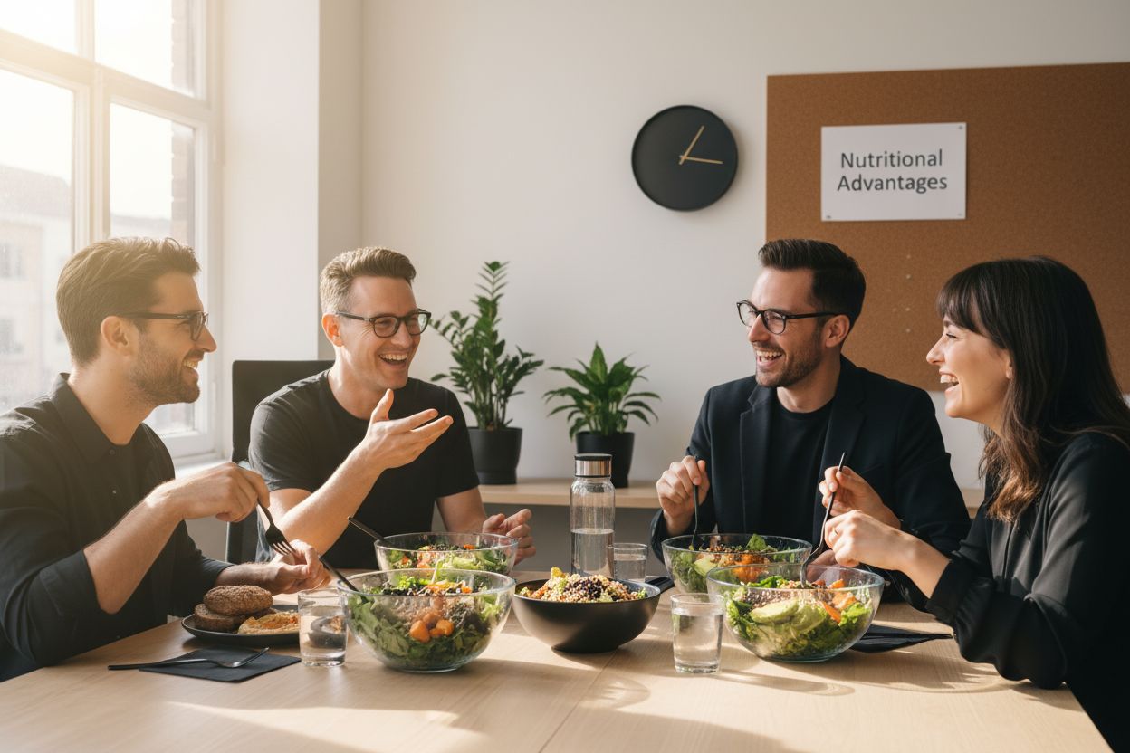 plant protein workplace lunch