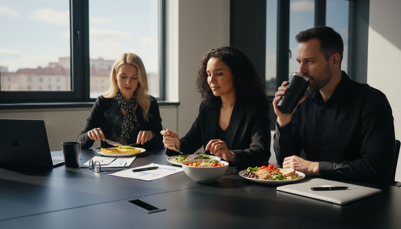 office breakfast meeting
