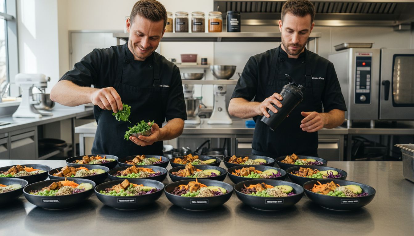 vegan meal preparation