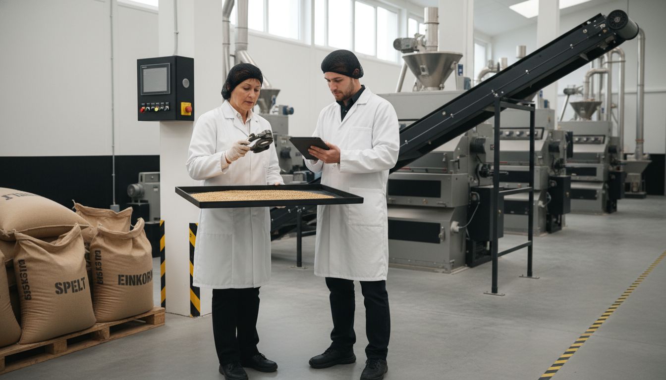 ancient grain processing