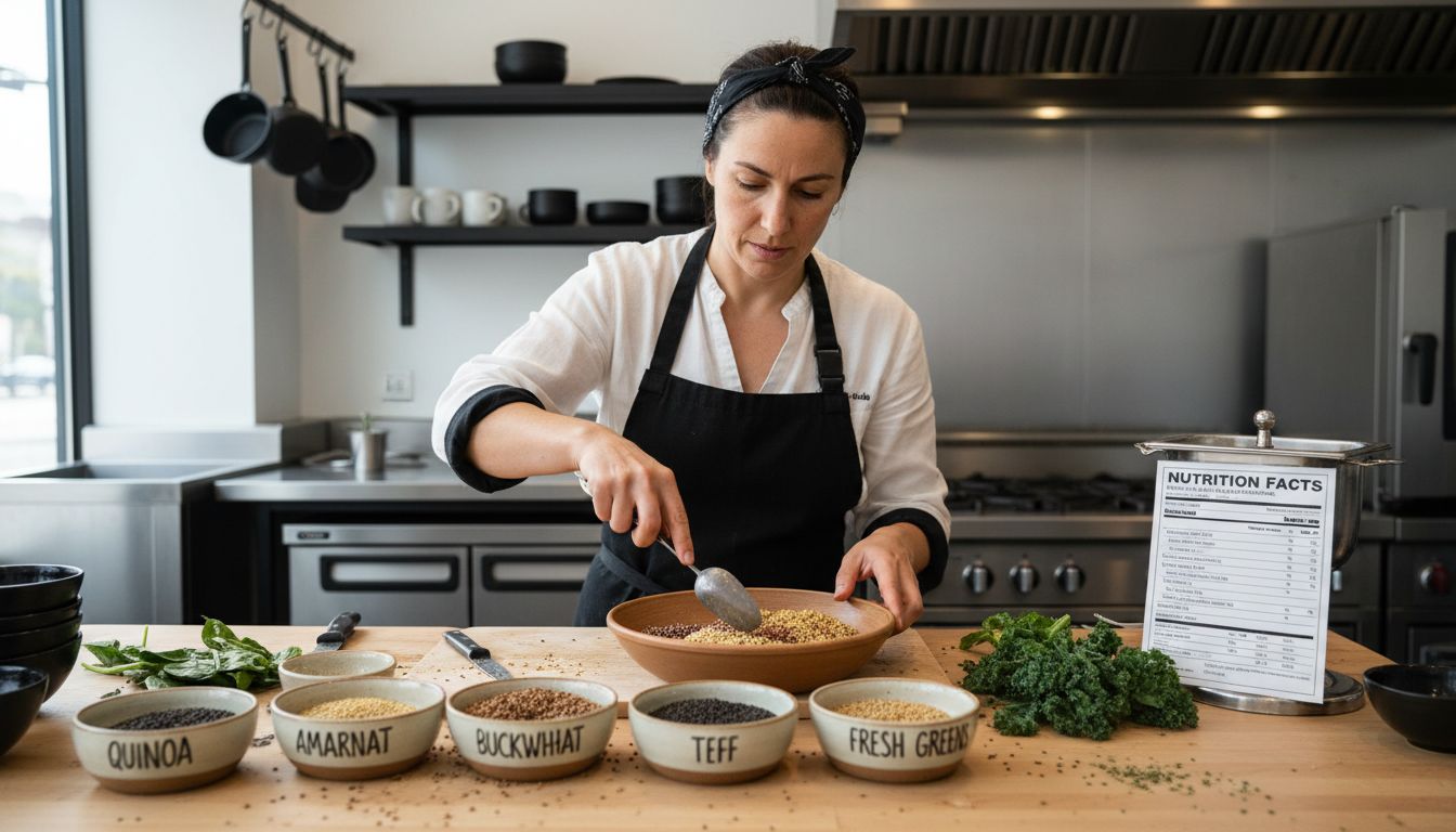 vegan protein grains