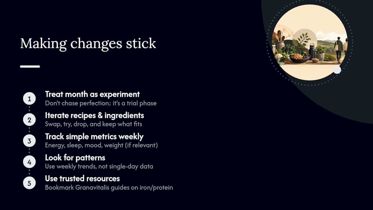 Making it stick beyond the first month — overview diagram