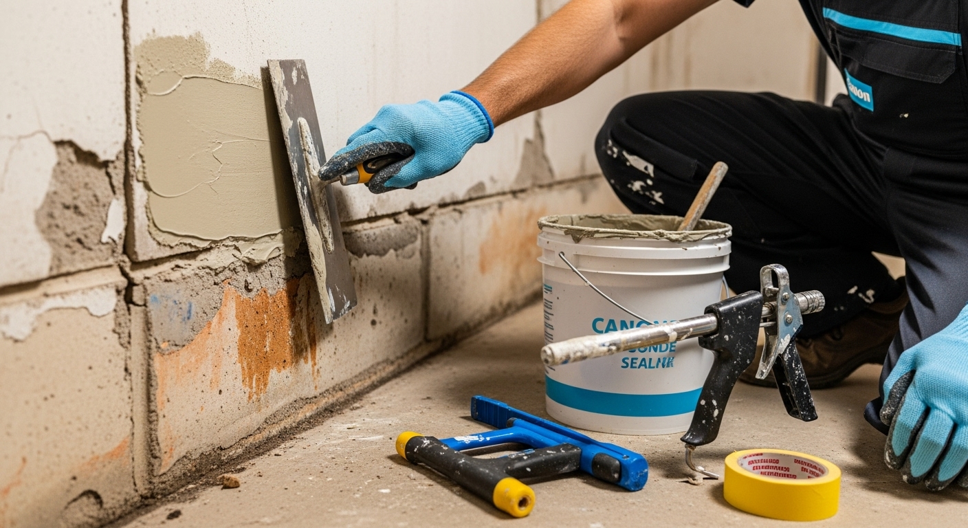 reparación humedades sótano