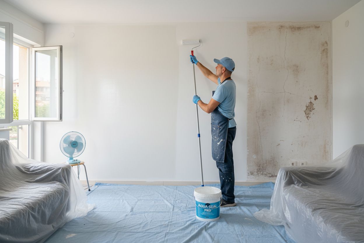 aplicación productos antihumedad