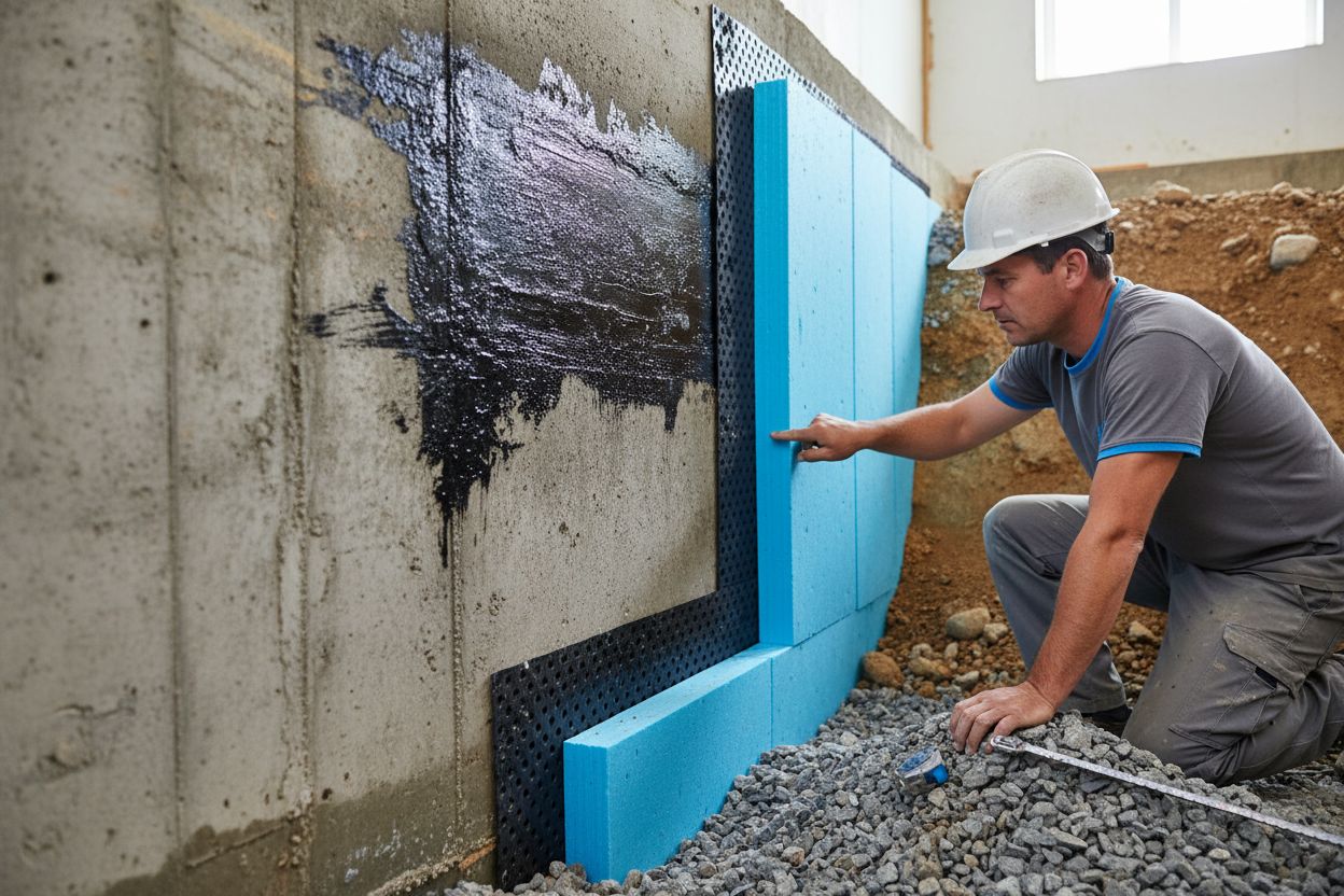 corte muro impermeabilización