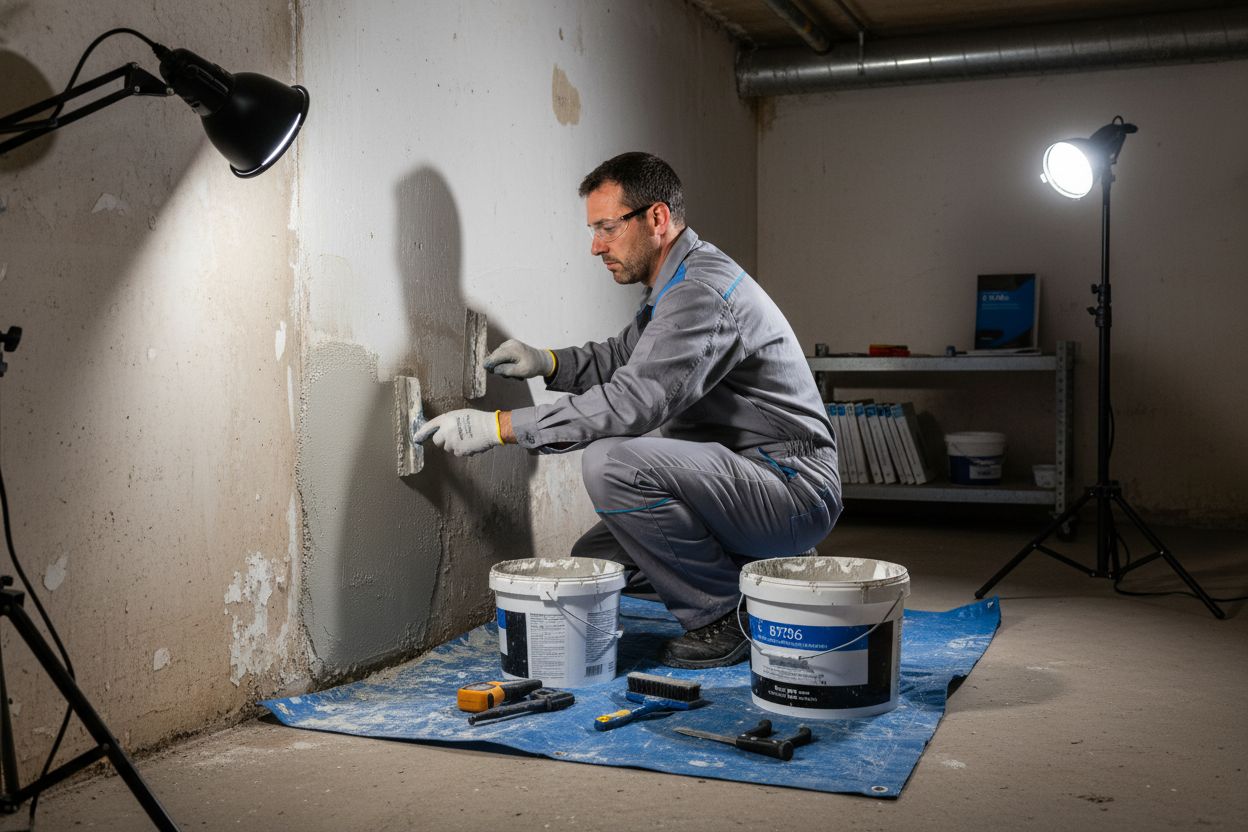 reparación humedades sótano Madrid