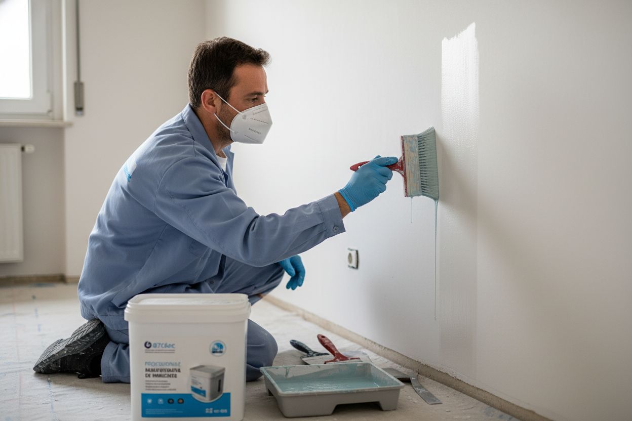 aplicación tratamiento antihumedad