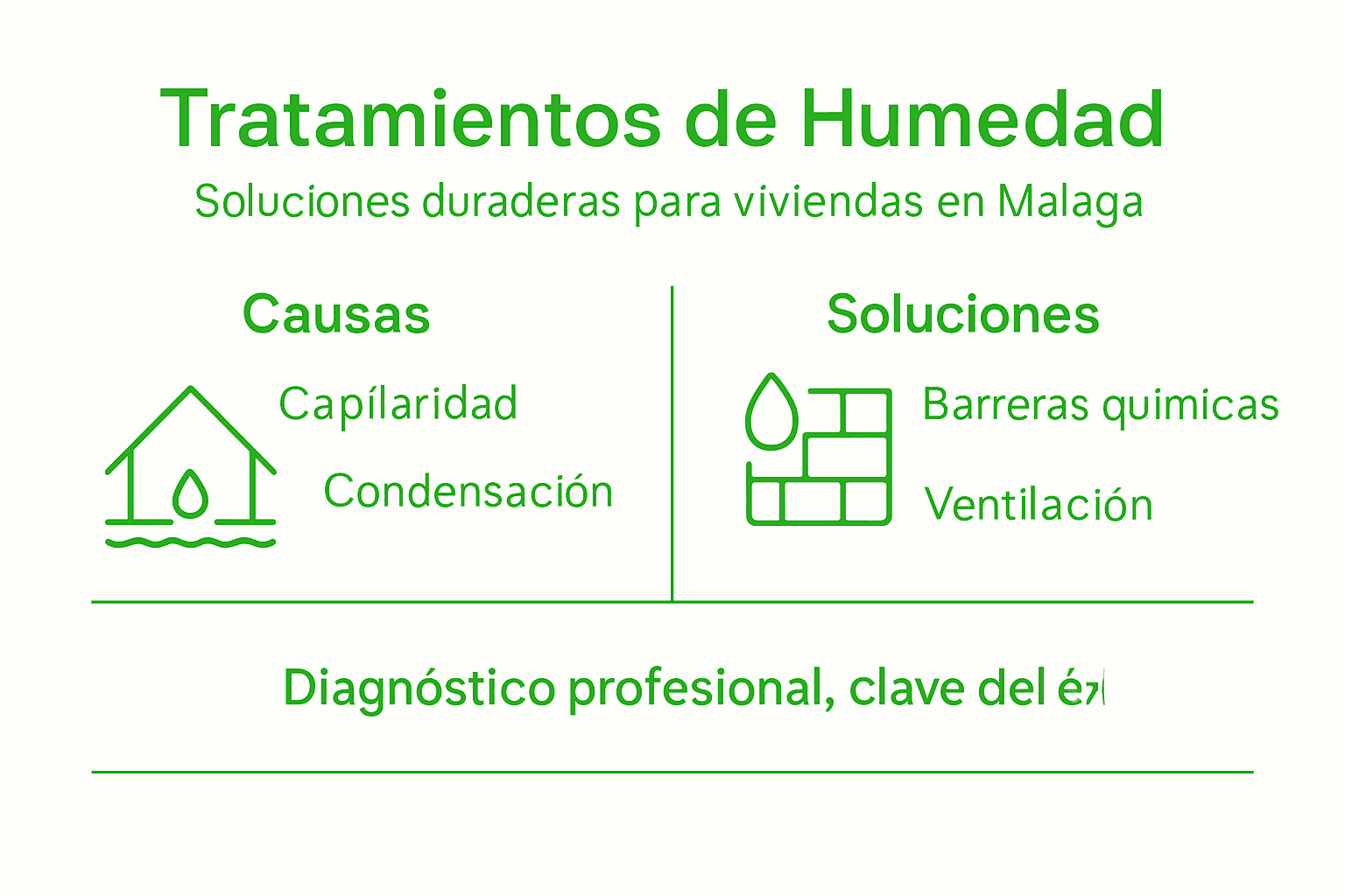 Guía visual sobre las principales causas de la humedad severa y cómo solucionarlas