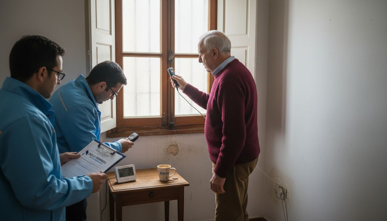 Mantengo las ventanas cerradas para controlar la humedad durante el invierno.