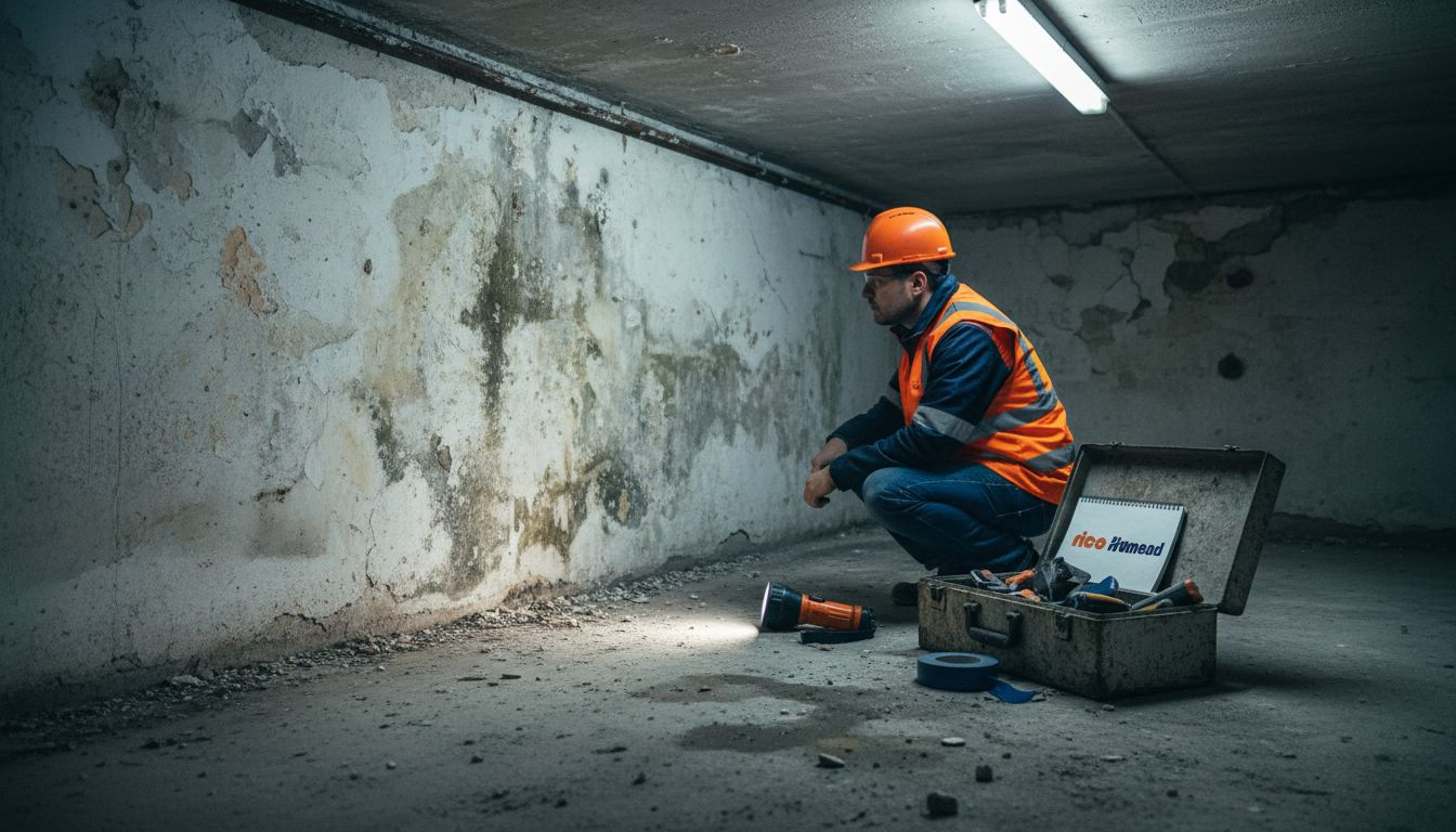 Revisión de humedades en paredes con daños